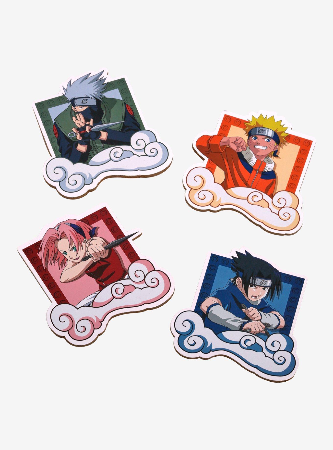 Naruto Shippuden Character Portrait Coaster Set, , hi-res