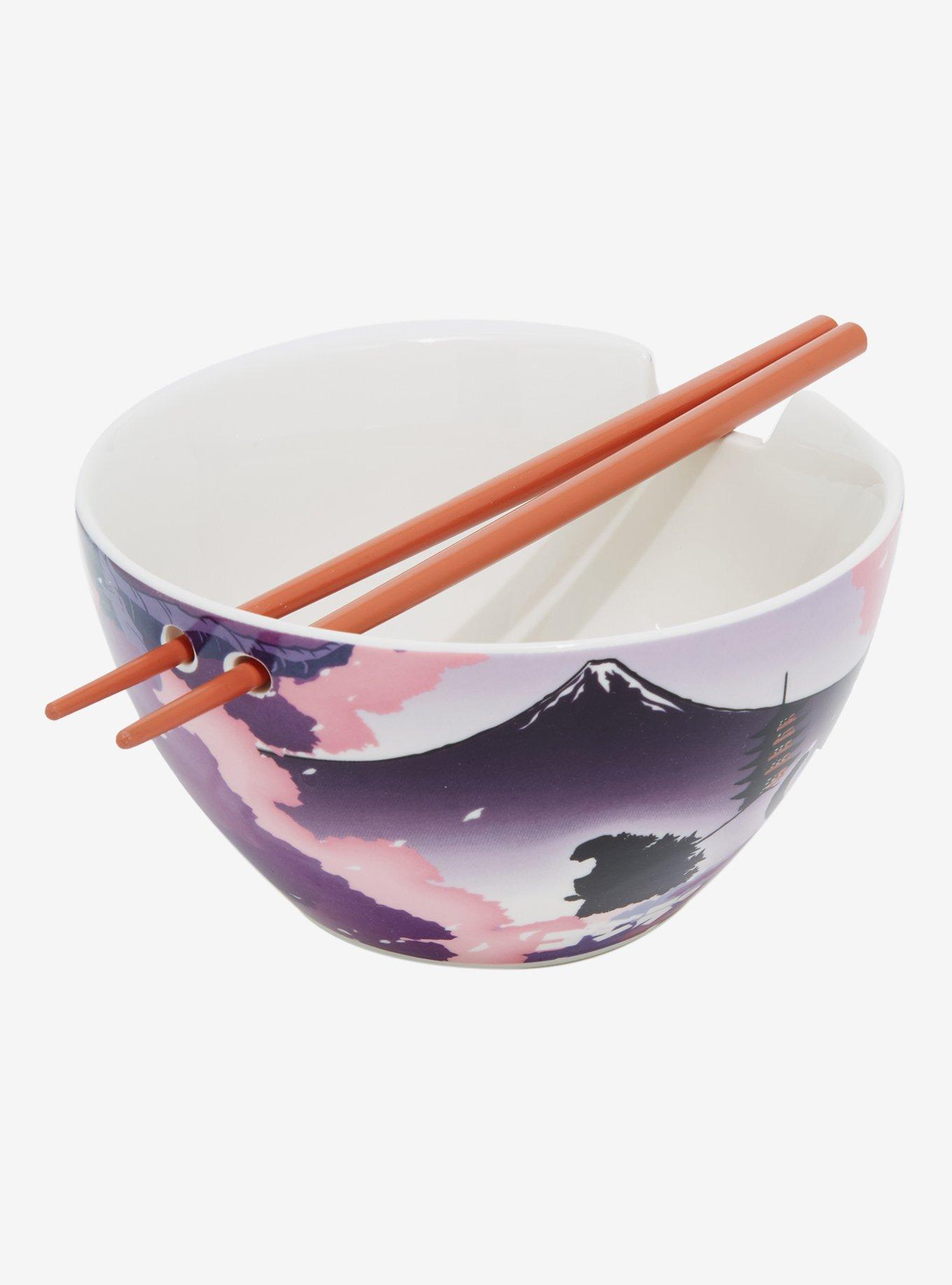 Godzilla Landscape Lavender Ramen Bowl, , alternate