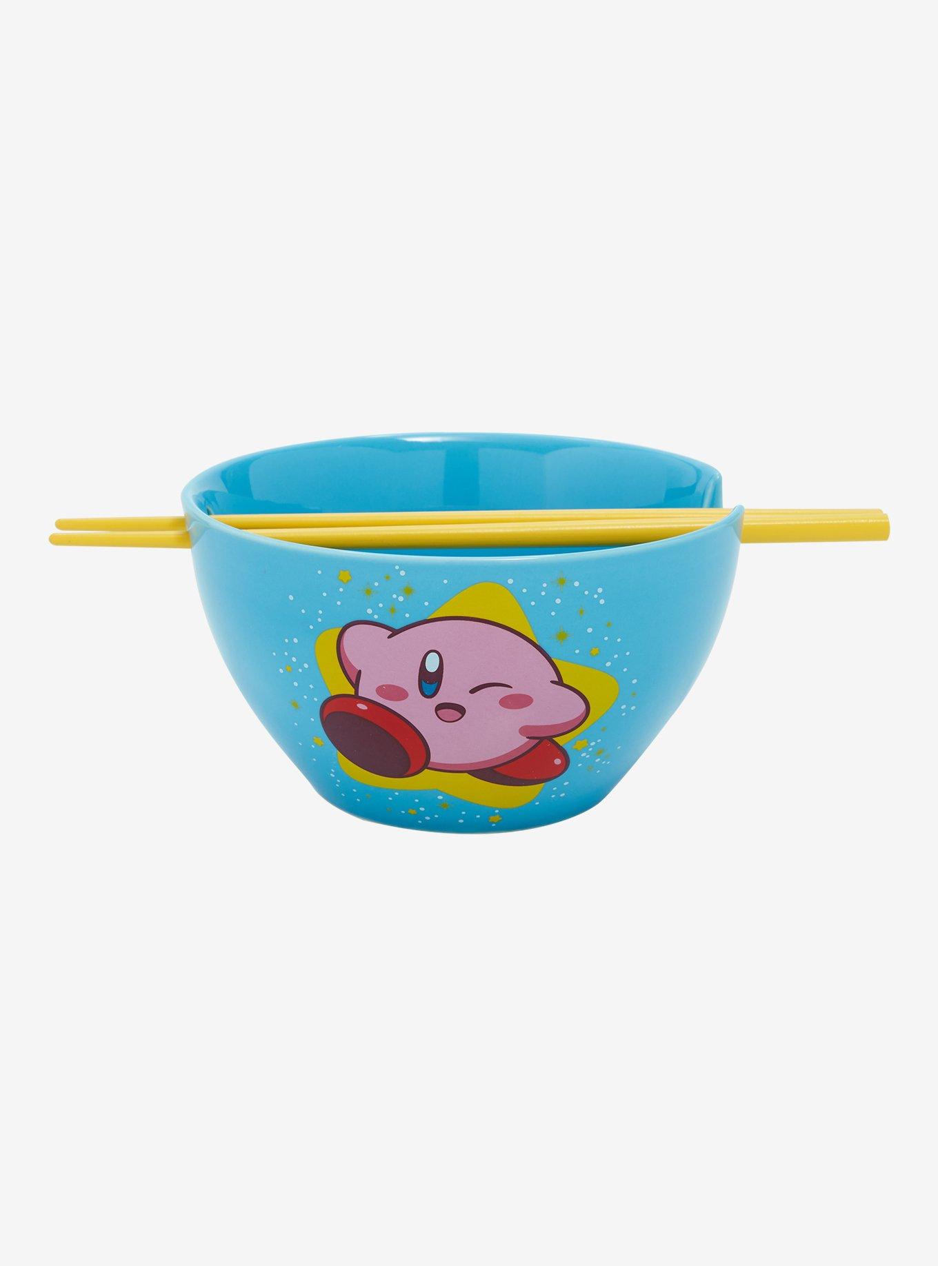 Nintendo Kirby Blue Ramen Bowl with Chopsticks, , alternate