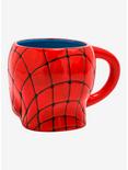 Marvel Spider-Man Face Figural Mug, , alternate