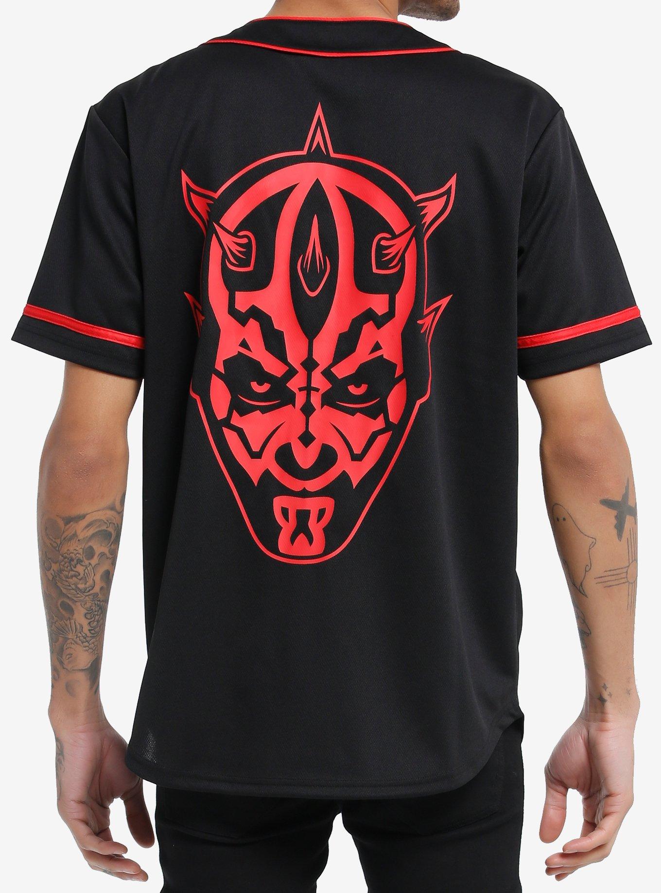Our Universe Star Wars Darth Maul Baseball Jersey, , hi-res