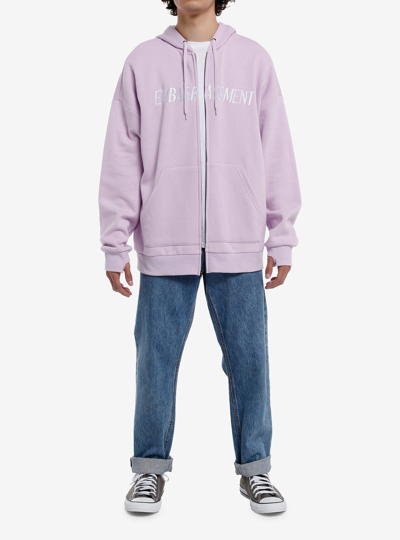 Our Universe Disney Pixar Inside Out 2 Embarrassment Oversized Hoodie, LAVENDER, alternate