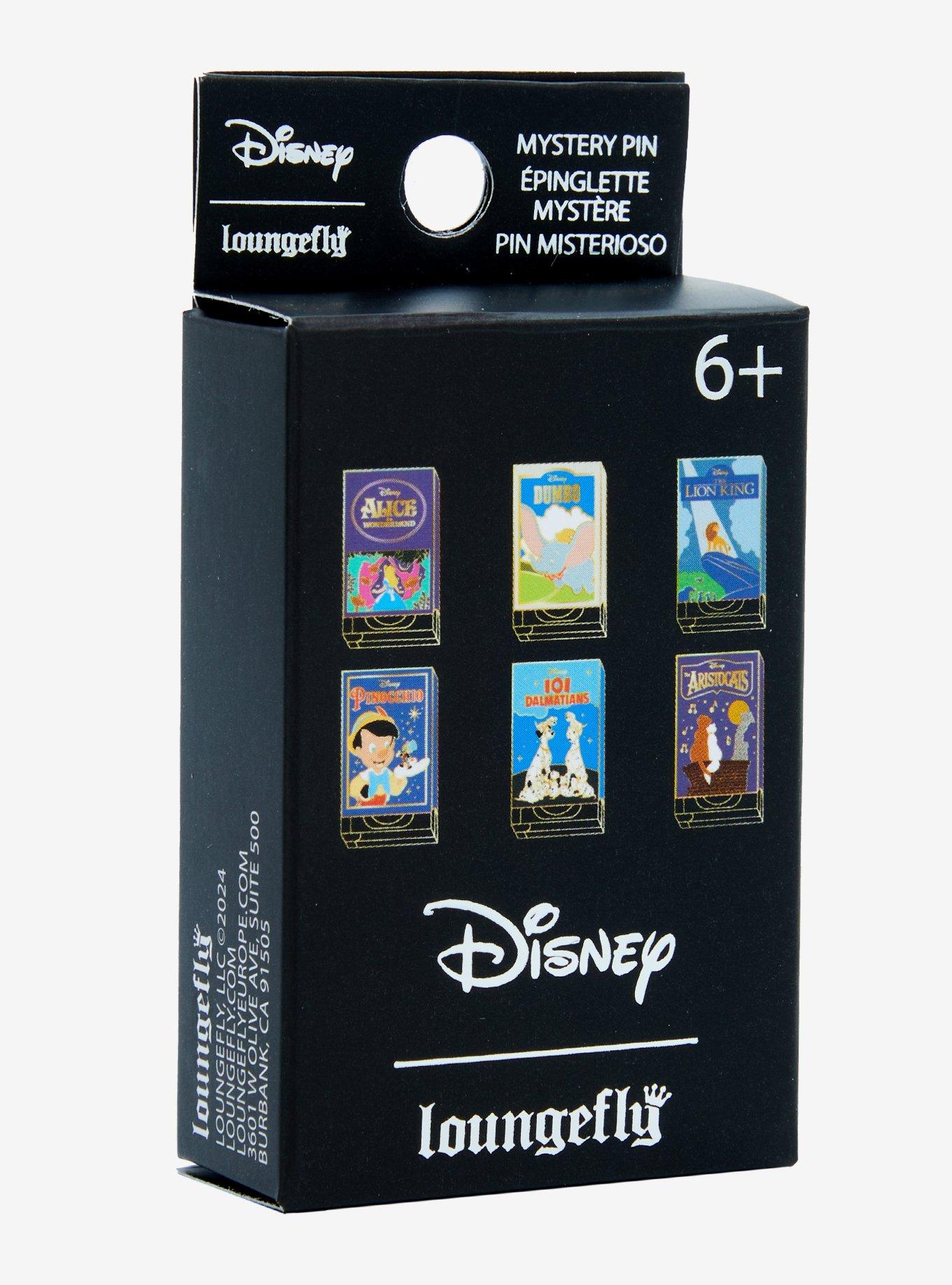 Loungefly Disney Classic VHS Blind Box Enamel Pin — BoxLunch Exclusive, , hi-res