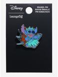 Loungefly Disney Lilo & Stitch Hula Stitch Stained Glass Enamel Pin - BoxLunch Exclusive, , alternate
