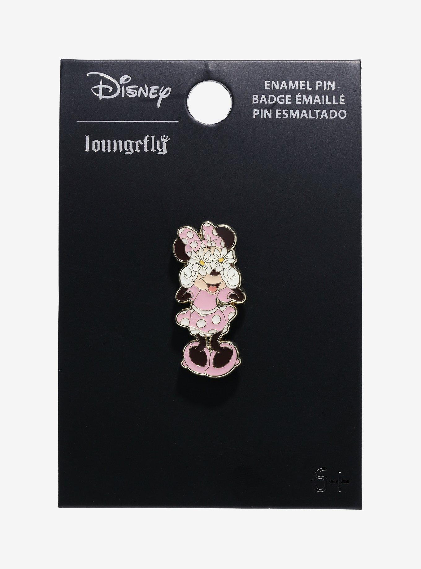 Loungefly Disney Minnie Mouse Daisy Eyes Enamel Pin — BoxLunch Exclusive, , alternate