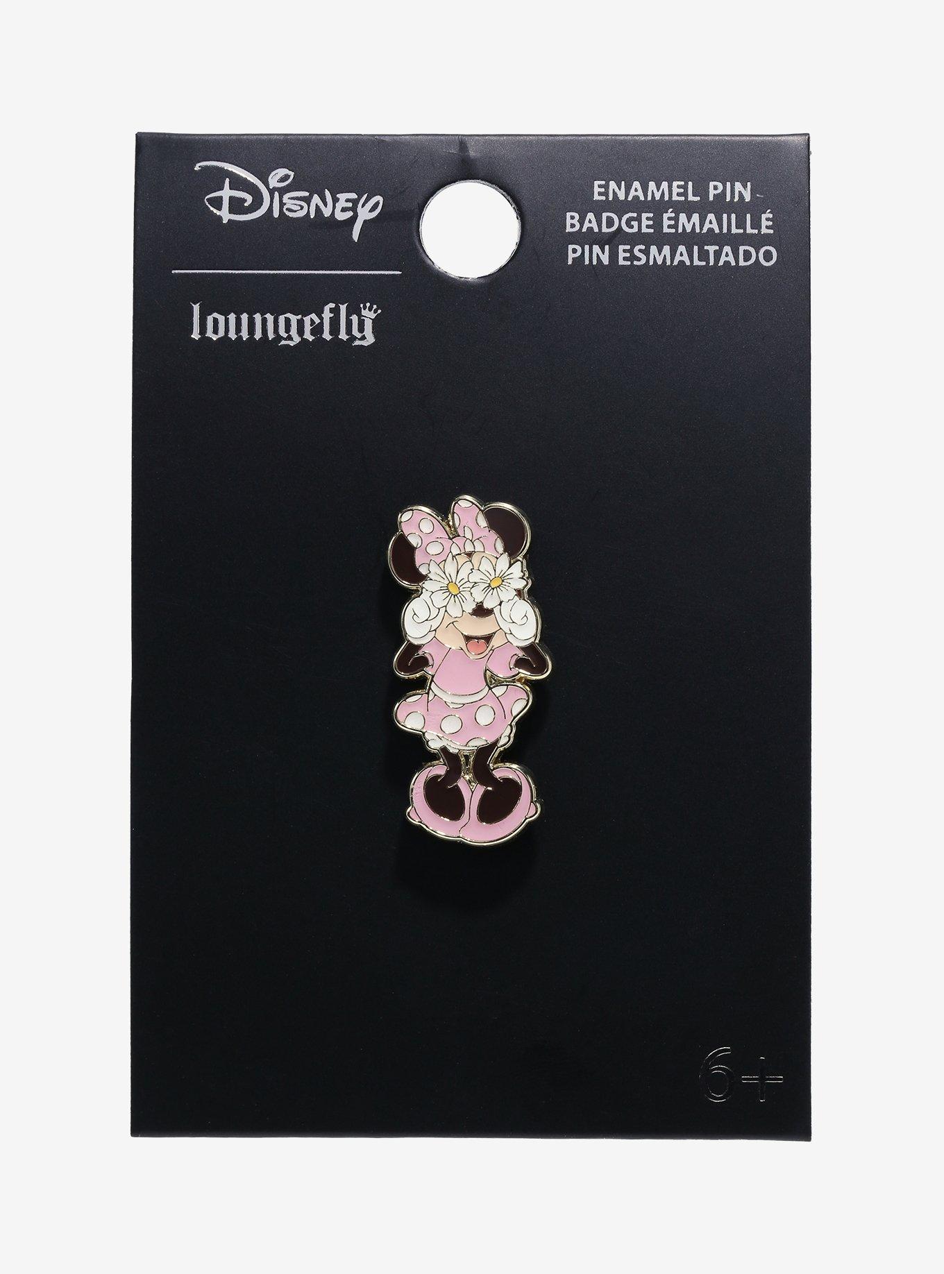 Loungefly Disney Minnie Mouse Daisy Eyes Enamel Pin &mdash; BoxLunch Exclusive, , alternate