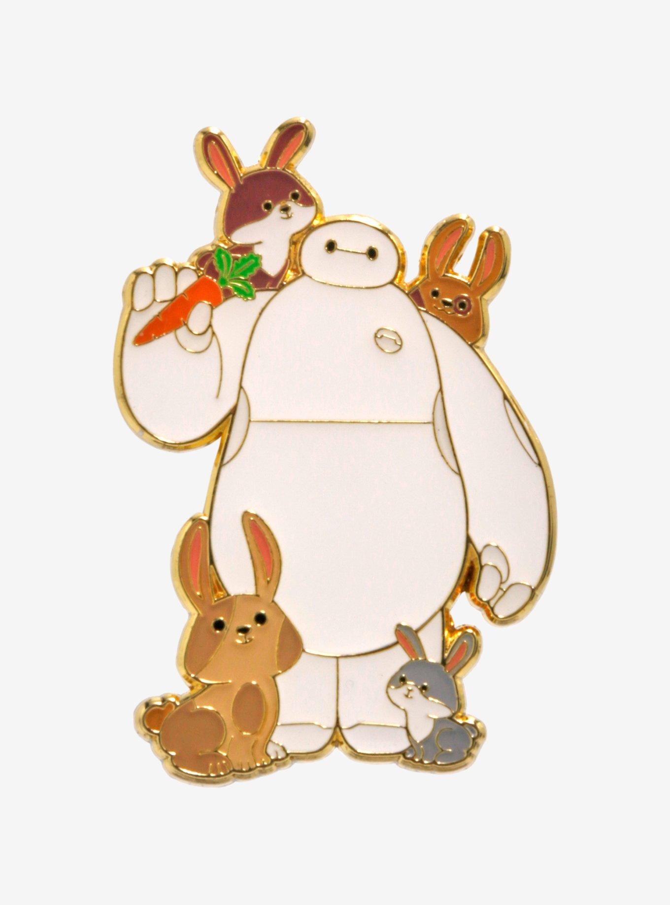 Loungefly Disney Big Hero 6 Baymax Bunny Enamel Pin