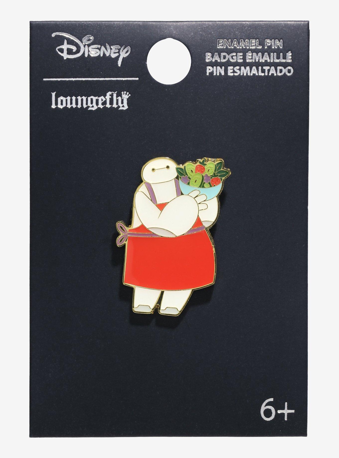 Loungefly Disney Big Hero 6 Baymax Salad Enamel Pin — BoxLunch Exclusive, , alternate