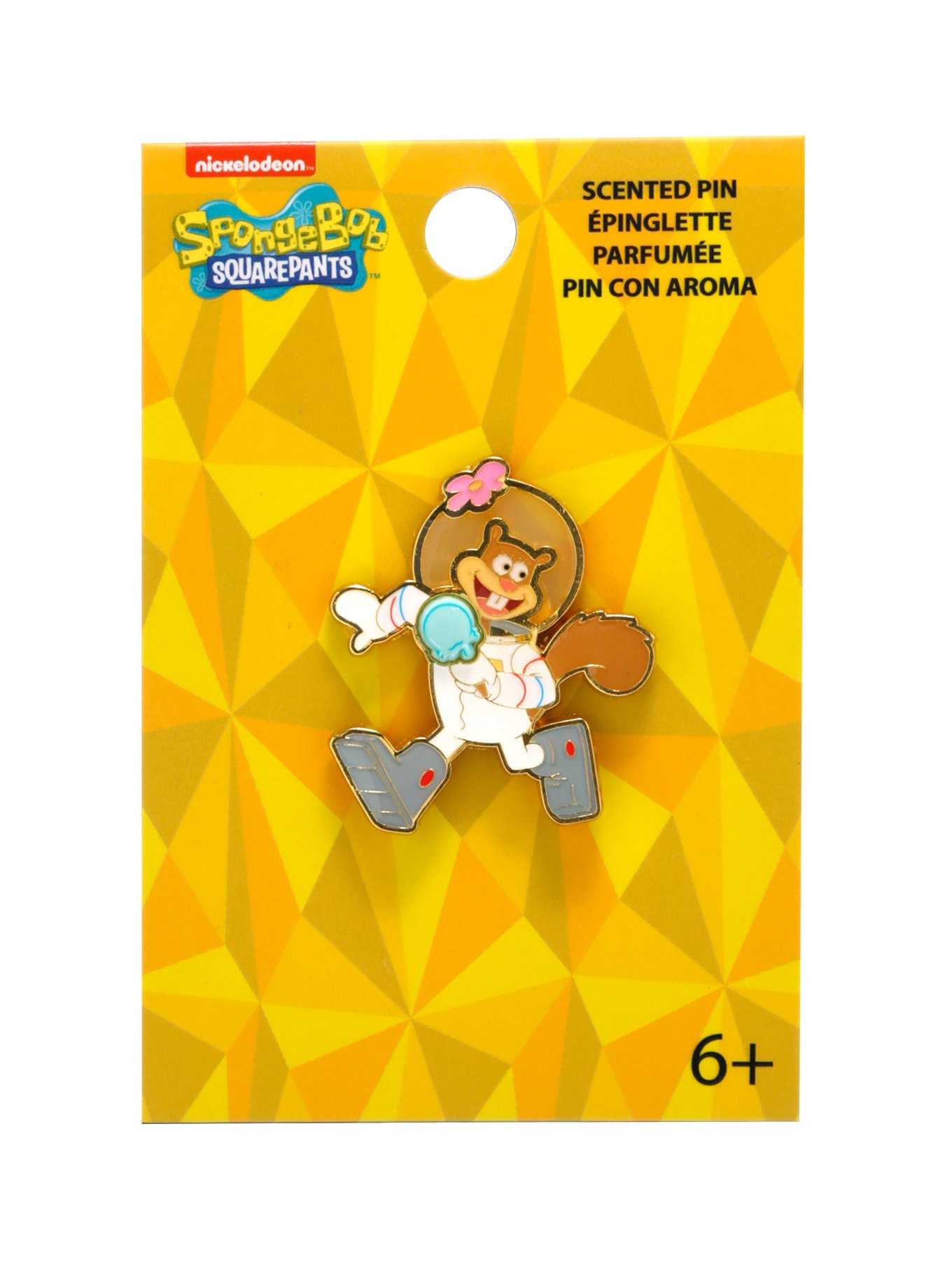 Loungefly SpongeBob SquarePants Sandy Scented Enamel Pin — BoxLunch Exclusive, , hi-res