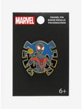 Loungefly Spider-Man: Across the Spider-Verse Miles Morales Stained Glass Enamel Pin — BoxLunch Exclusive, , alternate