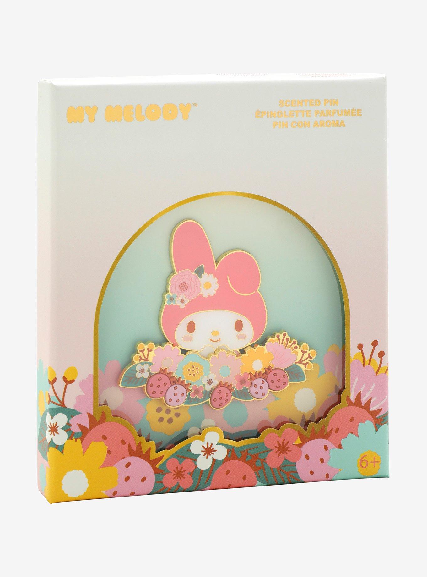 Sanrio My Melody Floral Scented Limited Edition Enamel Pin — BoxLunch Exclusive, , hi-res