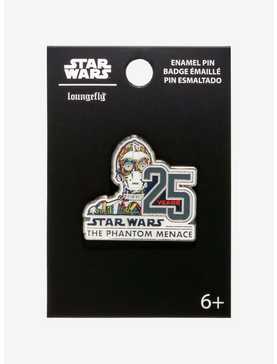 Loungefly Star Wars: Episode I - The Phantom Menace 25th Anniversary Enamel Pin — BoxLunch Exclusive, , hi-res