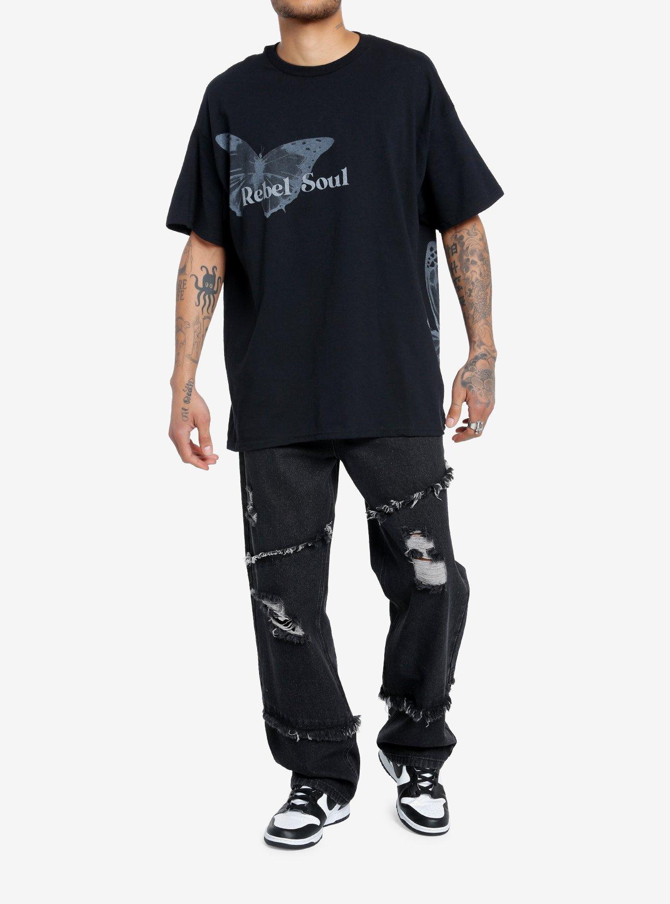 Social Collision® Rebel Soul Oversized T-Shirt, , hi-res