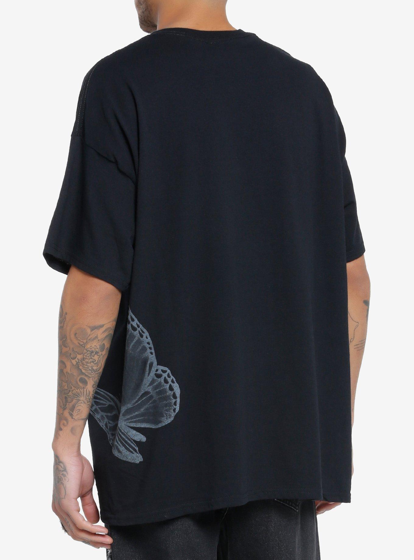 Social Collision® Rebel Soul Oversized T-Shirt, GREY, alternate