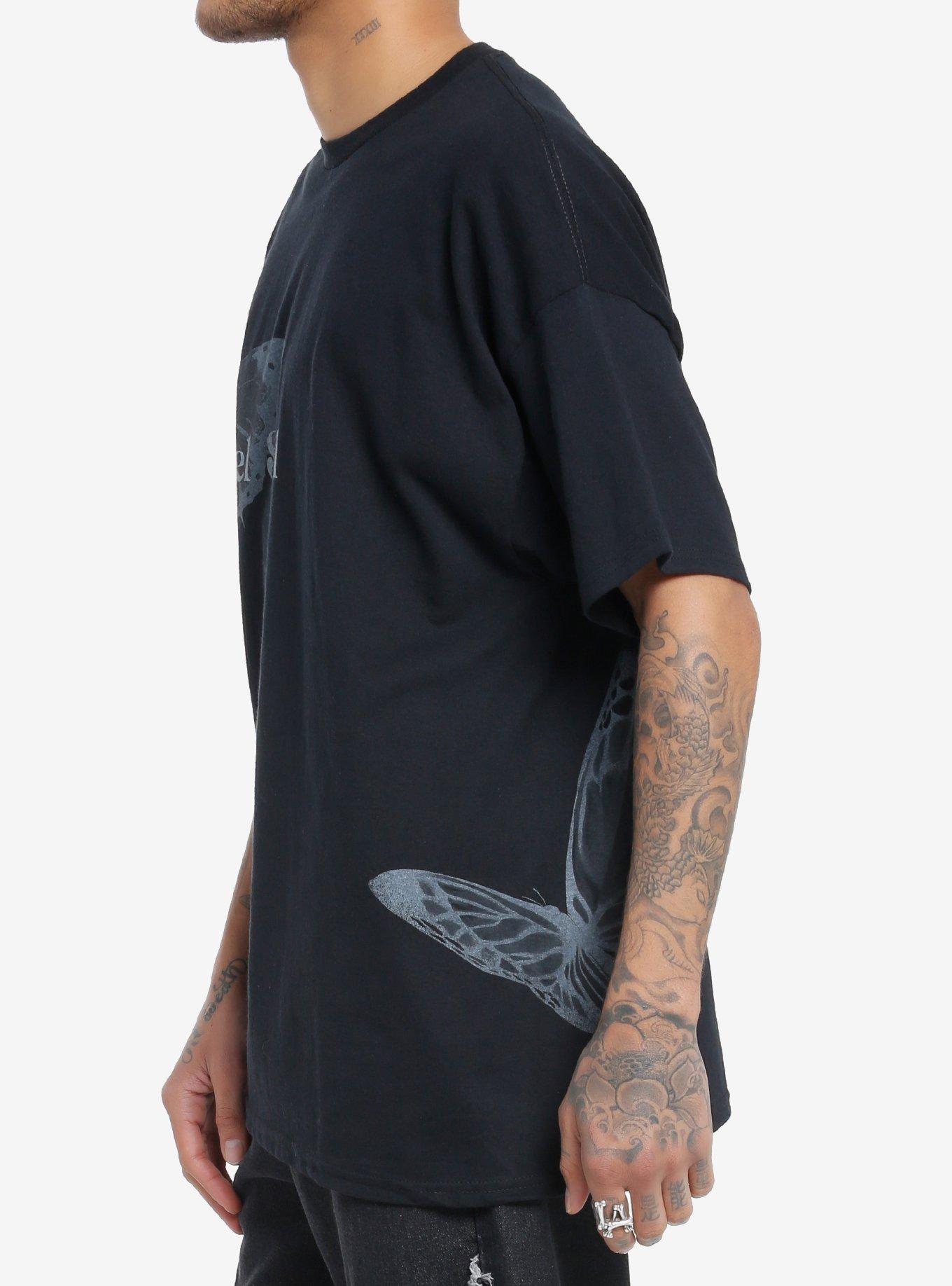 Social Collision® Rebel Soul Oversized T-Shirt, GREY, alternate