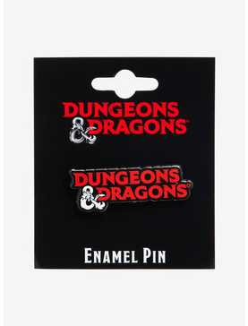 Dungeons & Dragons Game Title Enamel Pin, , hi-res