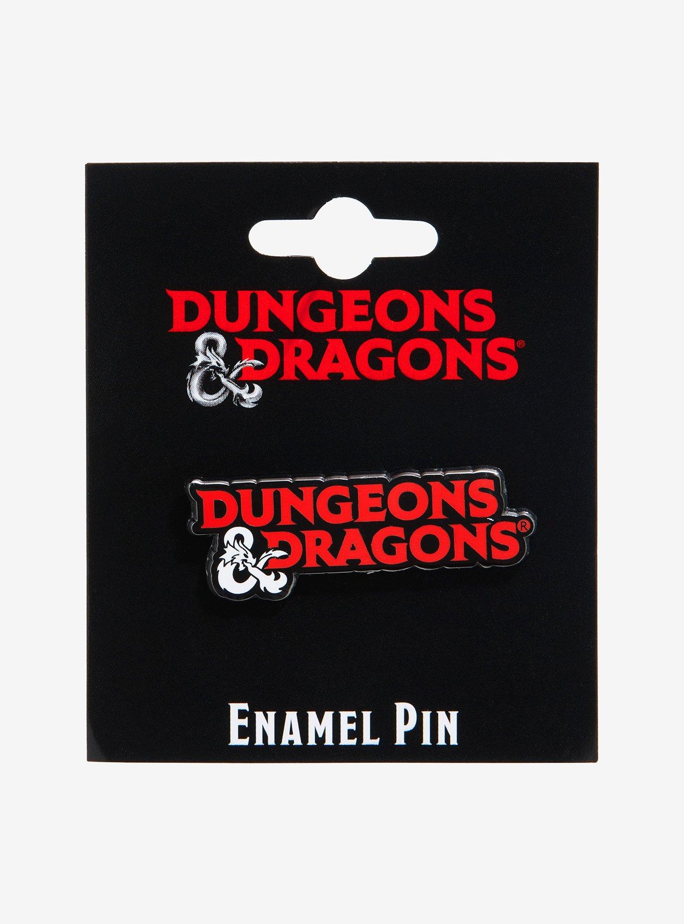 Dungeons & Dragons Game Title Enamel Pin, , alternate