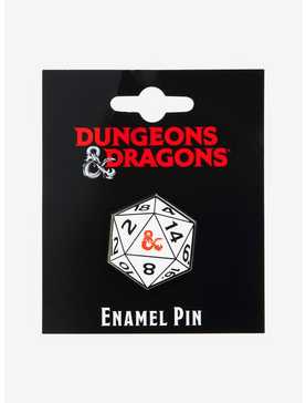 Dungeons & Dragons Dice Enamel Pin, , hi-res