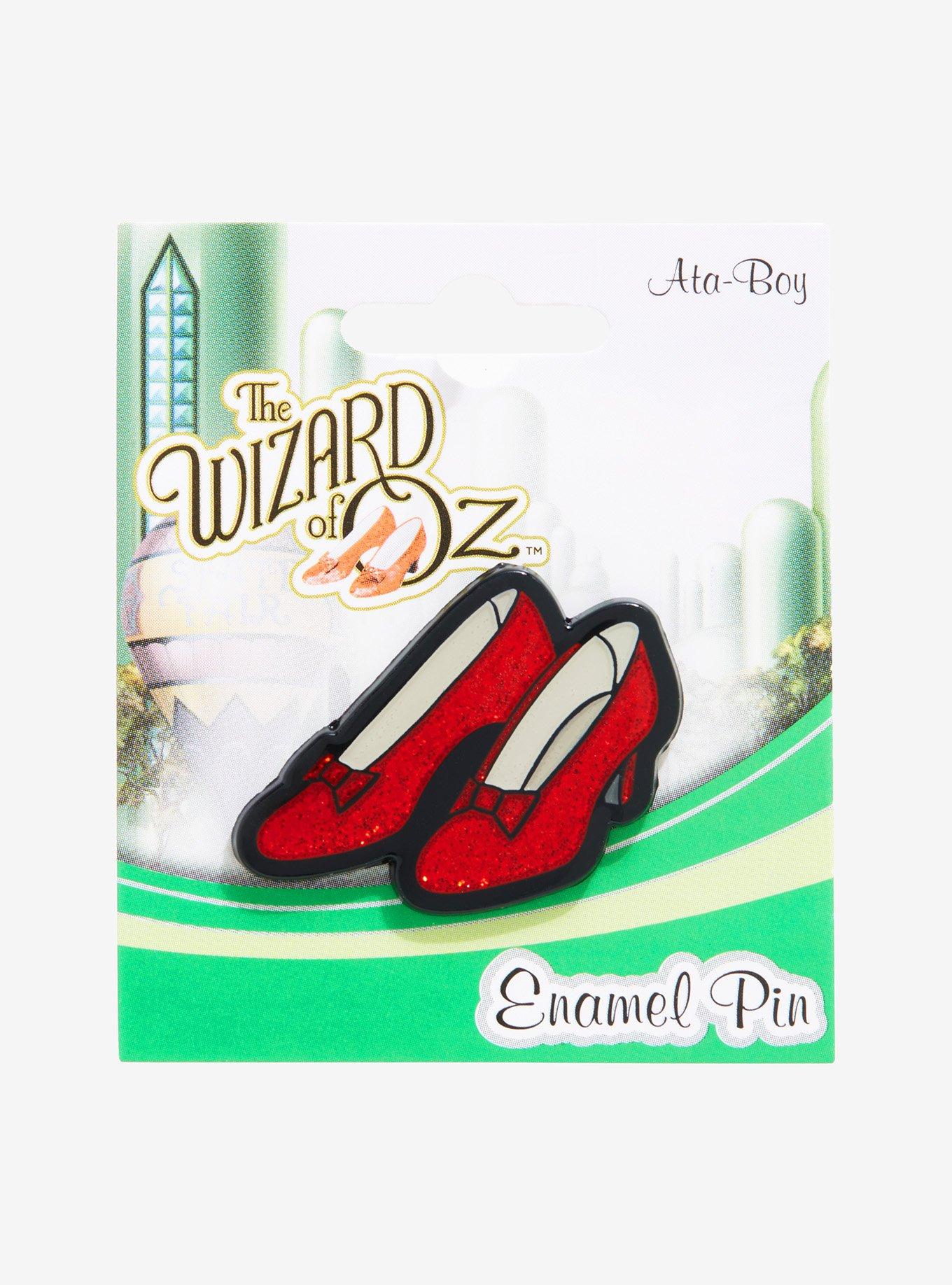 The Wizard Of Oz Ruby Slippers Enamel Pin, , alternate