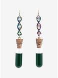 Social Collision DNA Test Tubes Earrings, , alternate