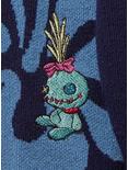 Her Universe Disney Lilo & Stitch Hibiscus Flower Stitch Knit Zippered Hoodie - BoxLunch Exclusive, NAVY, alternate