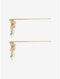 Thorn & Fable Cherry Blossom Hair Stick Set, , alternate