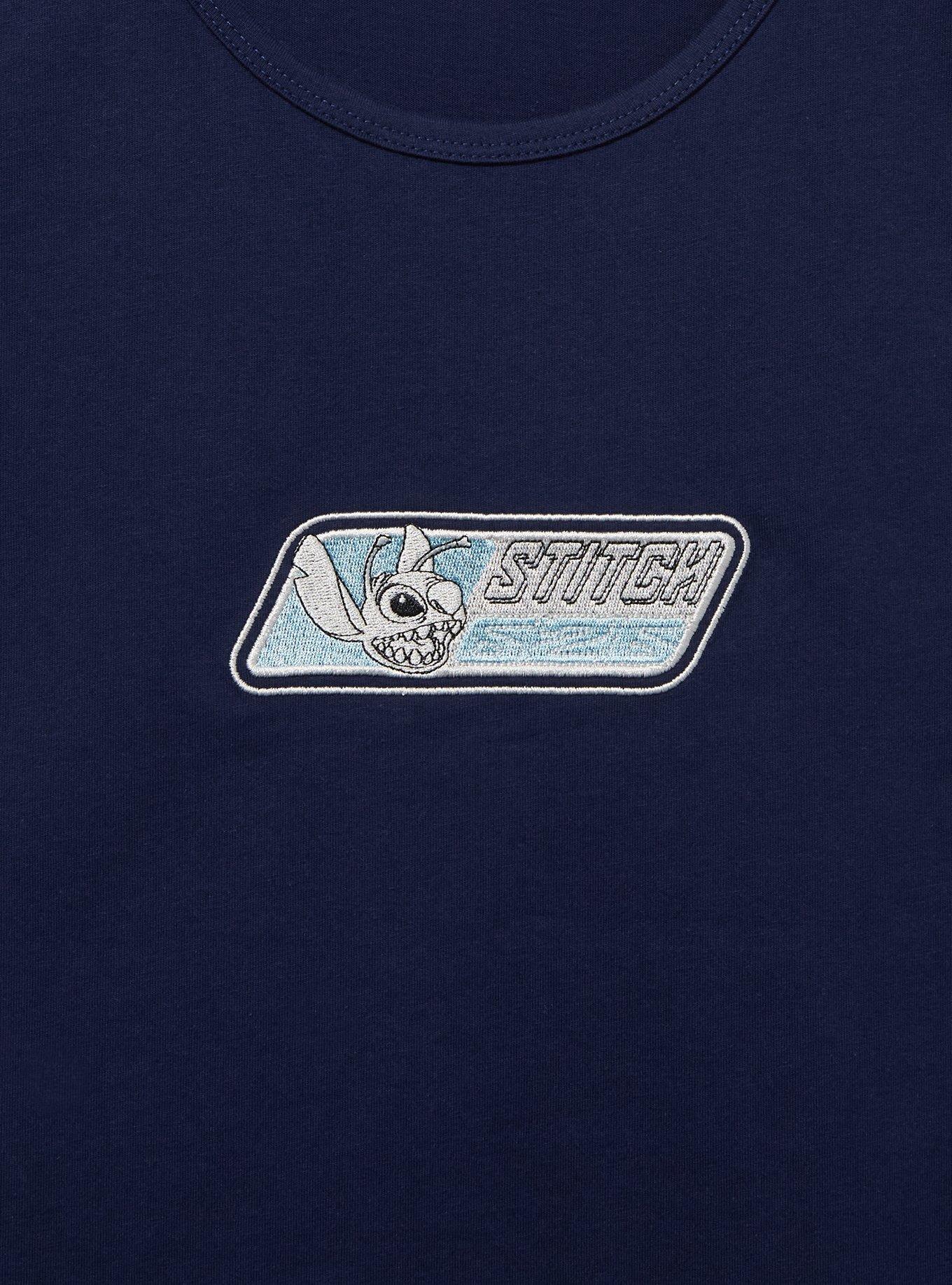 Disney Lilo & Stitch Experiment 626 Panelled Tank Top — BoxLunch Exclusive, BLUE, alternate