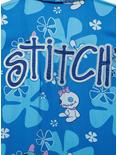 Disney Lilo & Stitch Scrump and Stitch Floral Allover Print Button-Up - BoxLunch Exclusive, BLUE, alternate