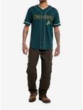 The Lord Of The Rings Fellowship Baseball Jersey, GREEN, alternate