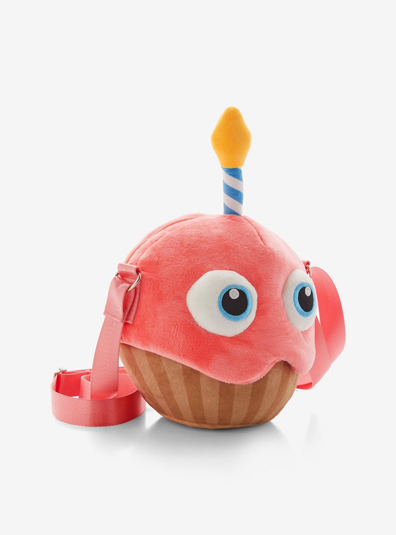 Five Nights At Freddy's Carl The Cupcake Figural Plush Crossbody Bag, , hi-res