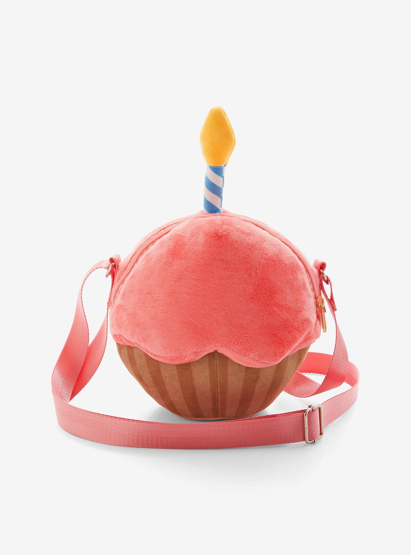 Five Nights At Freddy's Carl The Cupcake Figural Plush Crossbody Bag, , alternate