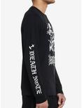Death Note Ryuk Metal Long-Sleeve T-Shirt, BLACK, alternate