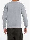 Chainsaw Man Logo Panel Sweatshirt, GREY, alternate