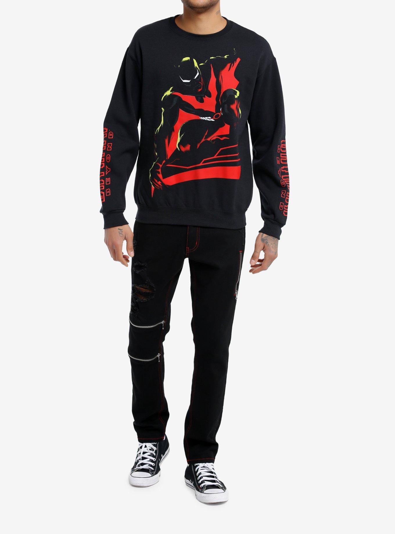 DC Comics Batman: Beyond Terry Sweatshirt, BLACK, alternate