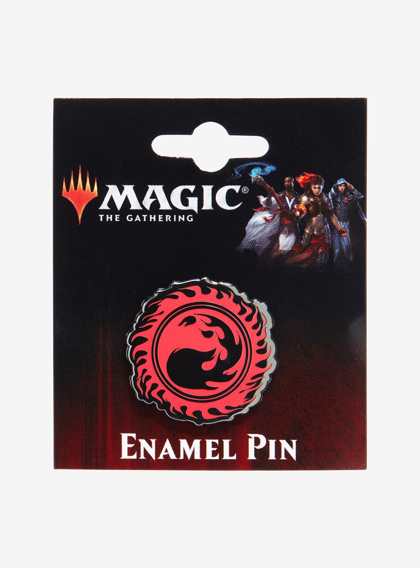 Magic: The Gathering Mountain Land Enamel Pin, , alternate