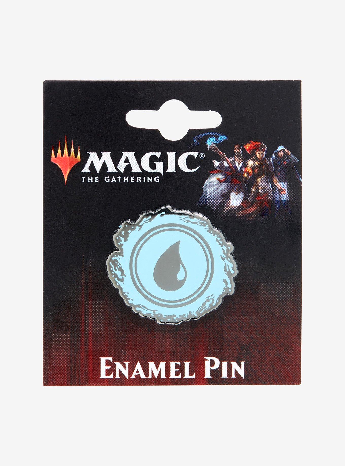 Magic: The Gathering Island Land Enamel Pin, , alternate