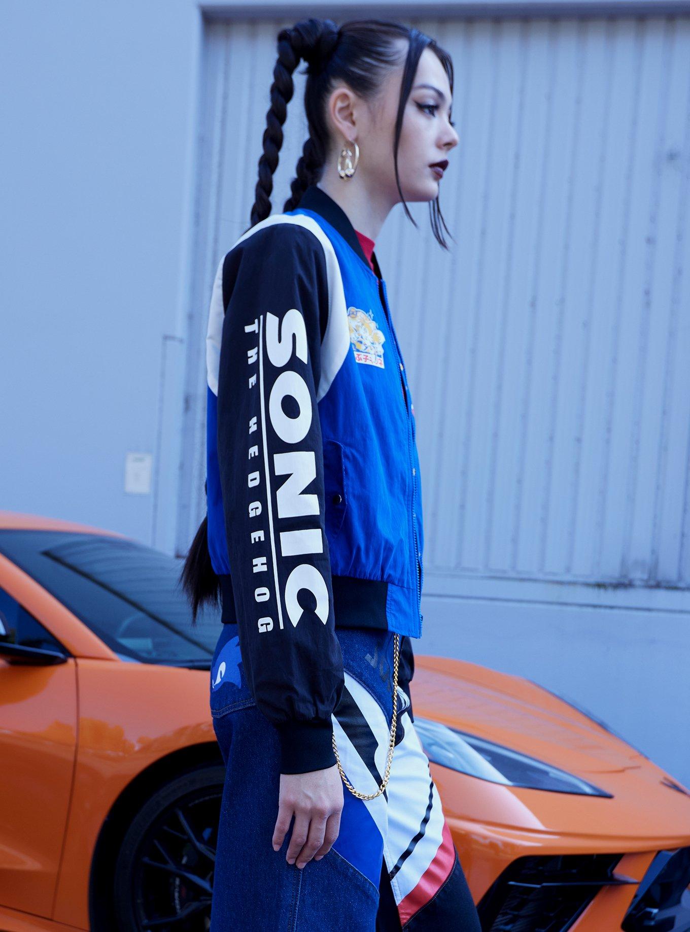 Sonic The Hedgehog Racing Girls Bomber Jacket