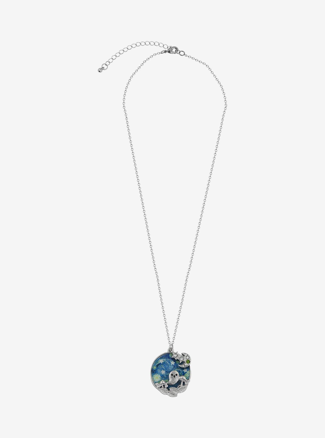Thorn & Fable Starry Night Ghost Necklace, , alternate