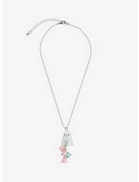 Ghost Flower Drop Necklace, , hi-res