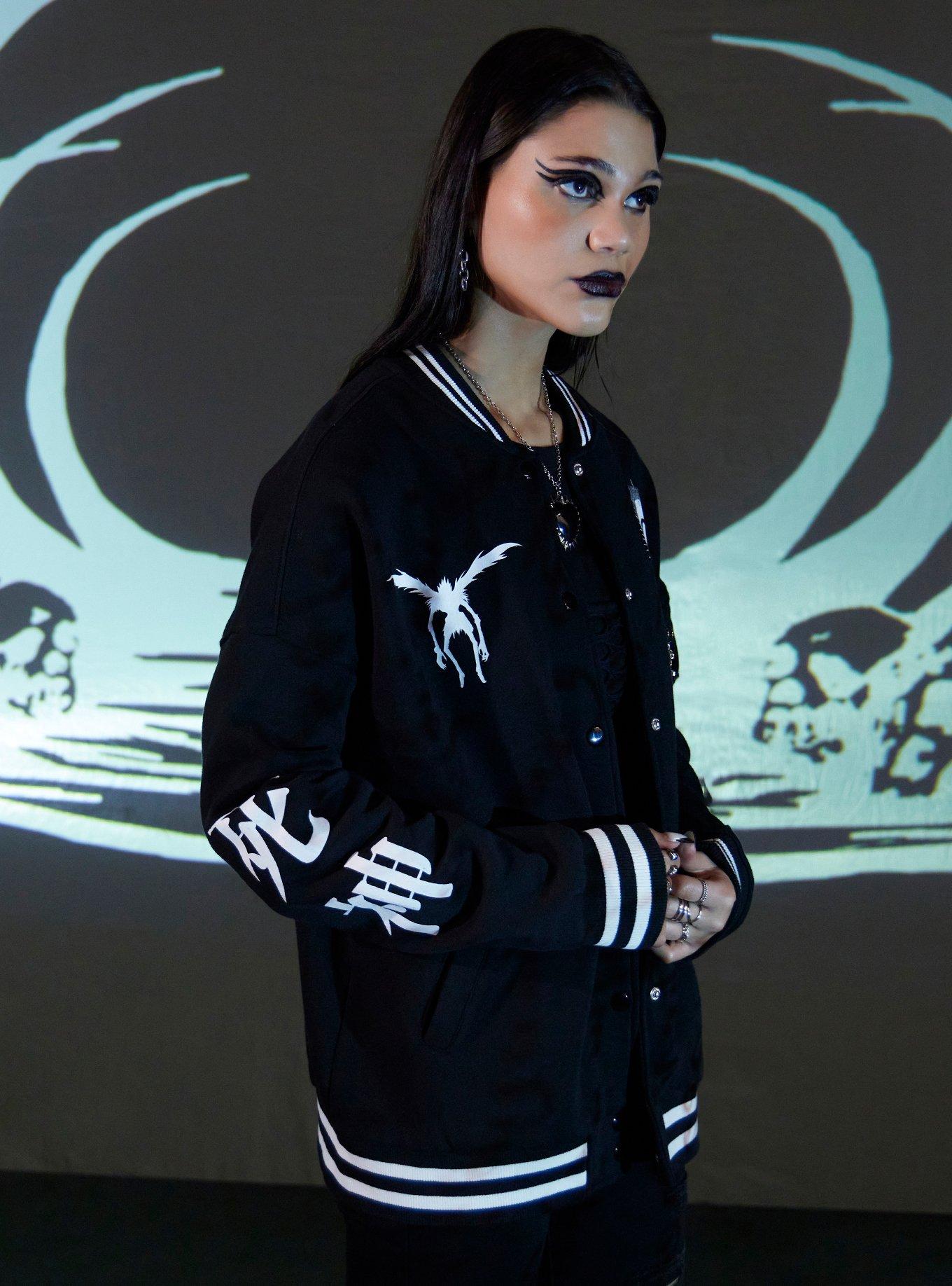 Death Note Ryuk Girls Varsity Jacket, , alternate