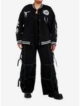 Death Note Ryuk Girls Varsity Jacket Plus Size, , alternate