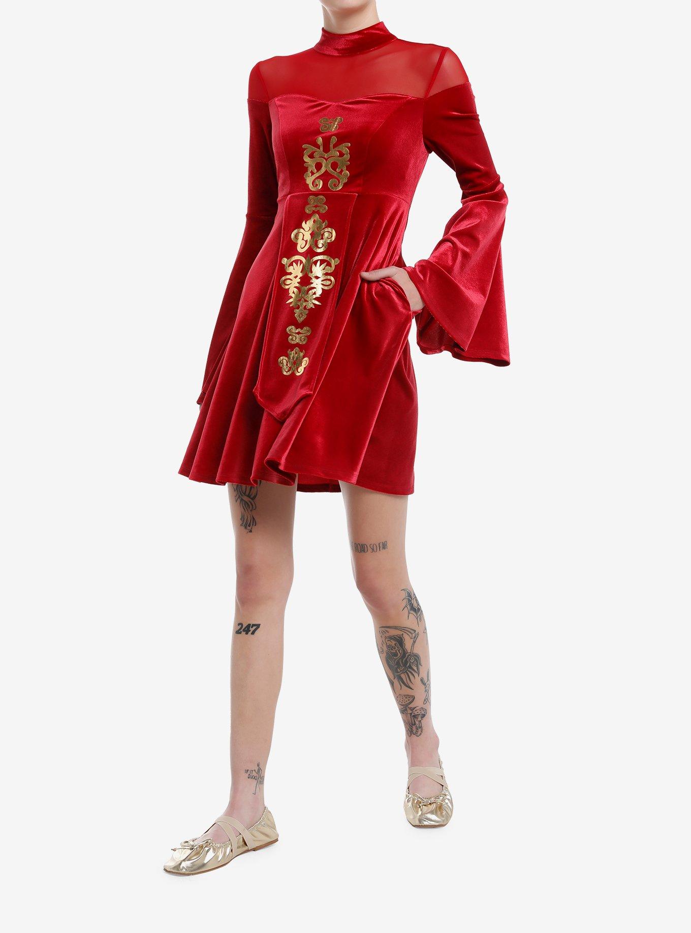 Her Universe Star Wars Queen Padme Amidala Velvet Dress