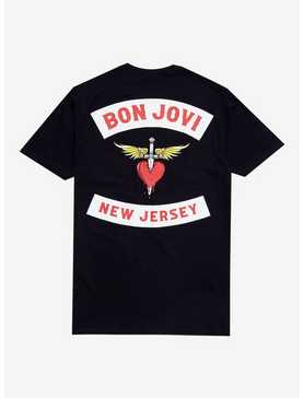 Bon Jovi New Jersey Heart & Dagger T-Shirt, , hi-res