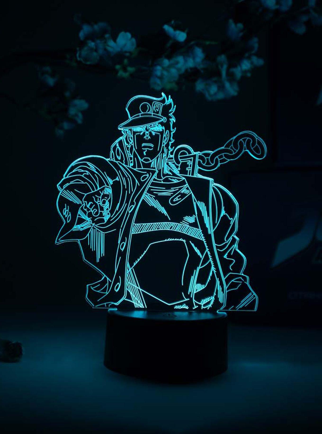 JoJo's Bizarre Adventure Otaku Lamps Jotaro Kujo, , alternate