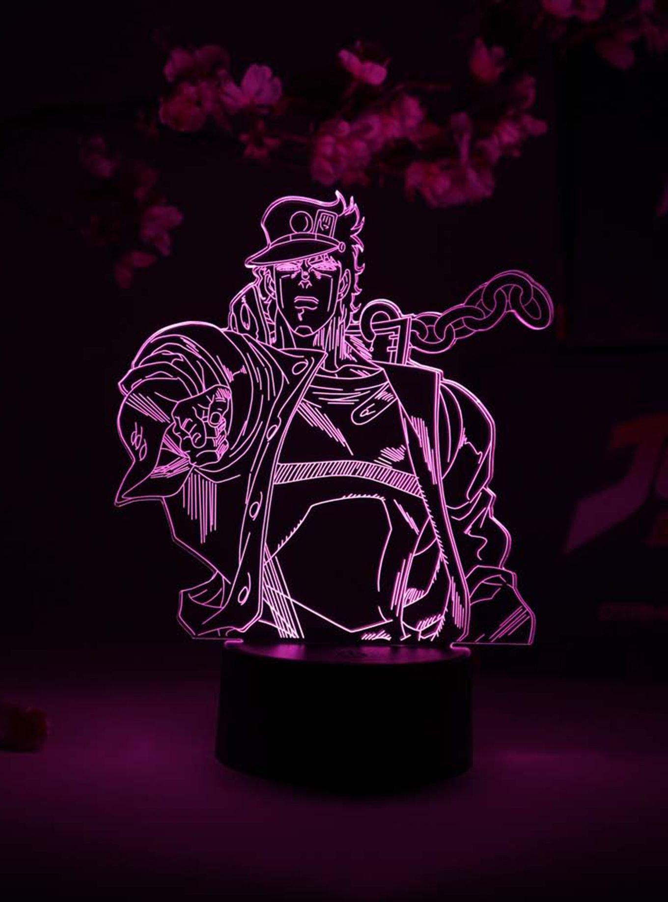 JoJo's Bizarre Adventure Otaku Lamps Jotaro Kujo, , alternate