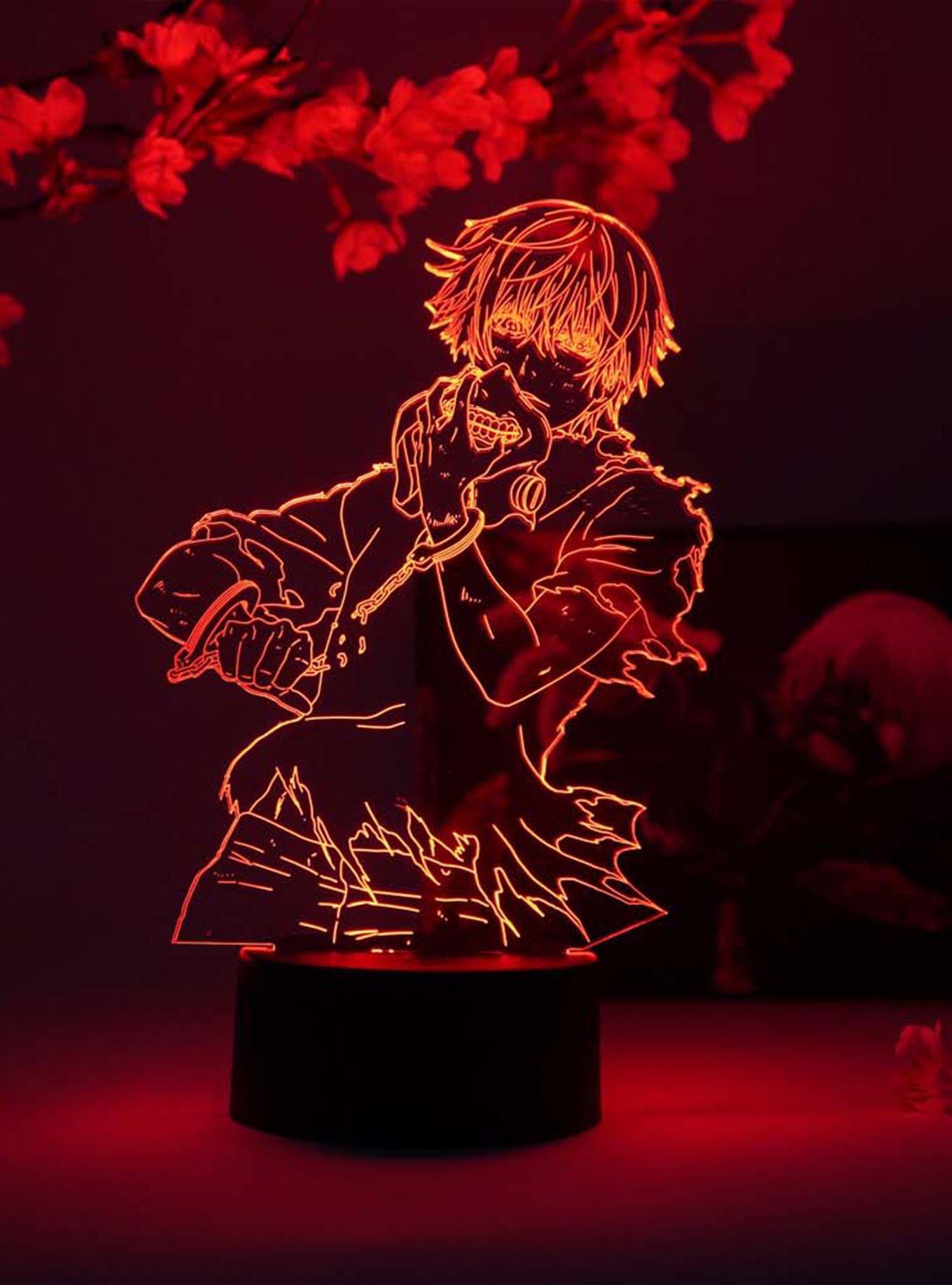 Tokyo Ghoul Otaku Lamps Ken Kaneki Chains, , alternate