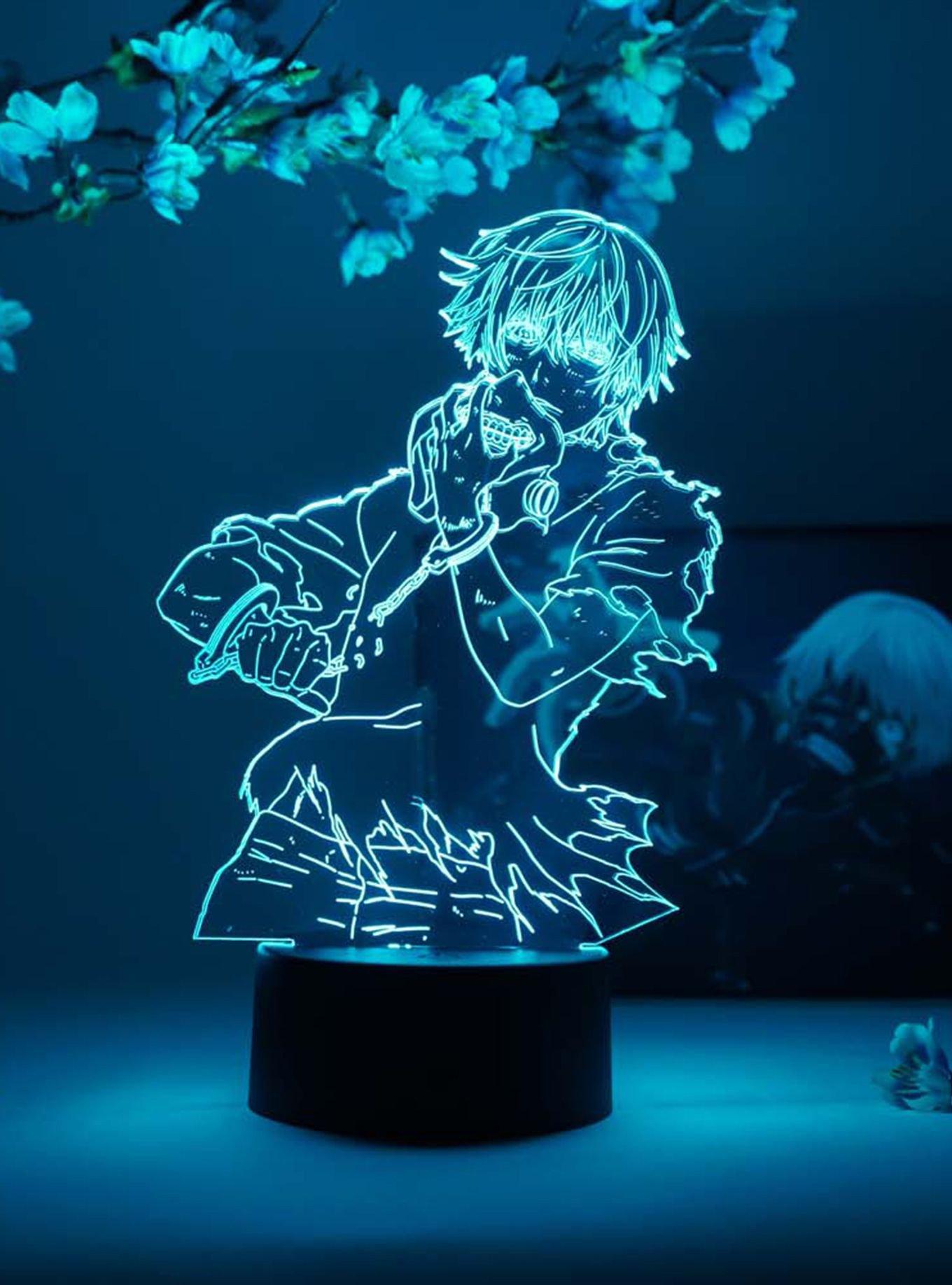 Tokyo Ghoul Otaku Lamps Ken Kaneki Chains, , alternate