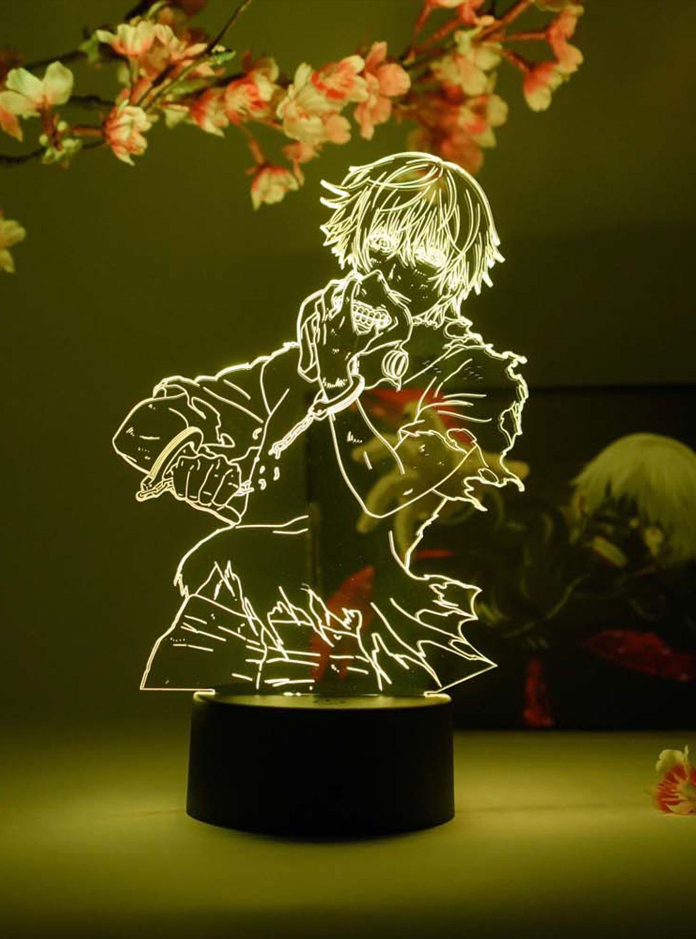 Tokyo Ghoul Otaku Lamps Ken Kaneki Chains, , alternate