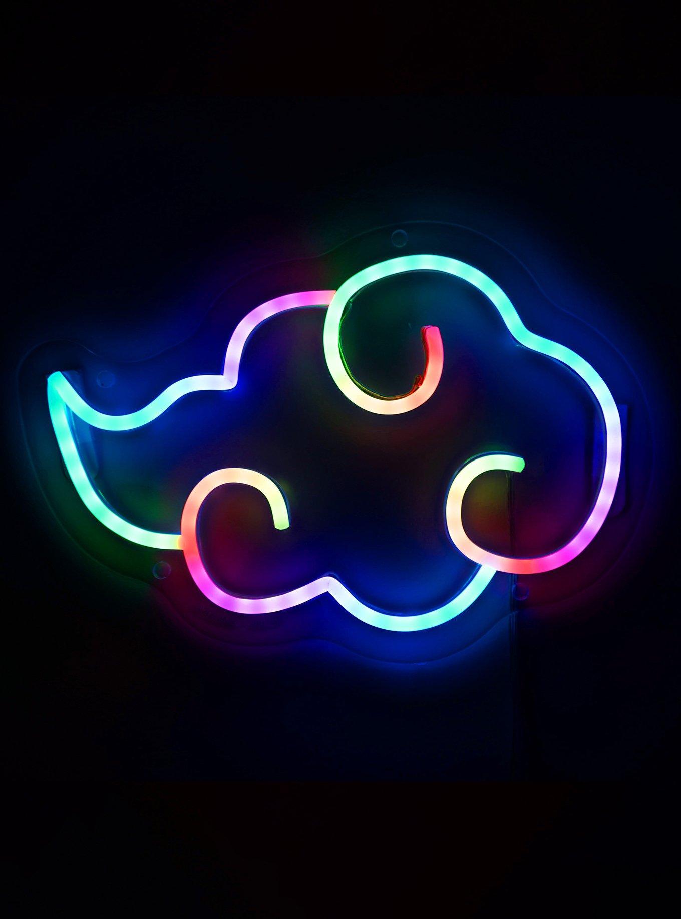 Naruto Shippuden Otaku Lamps Akatsuki Cloud Neon Sign, , alternate