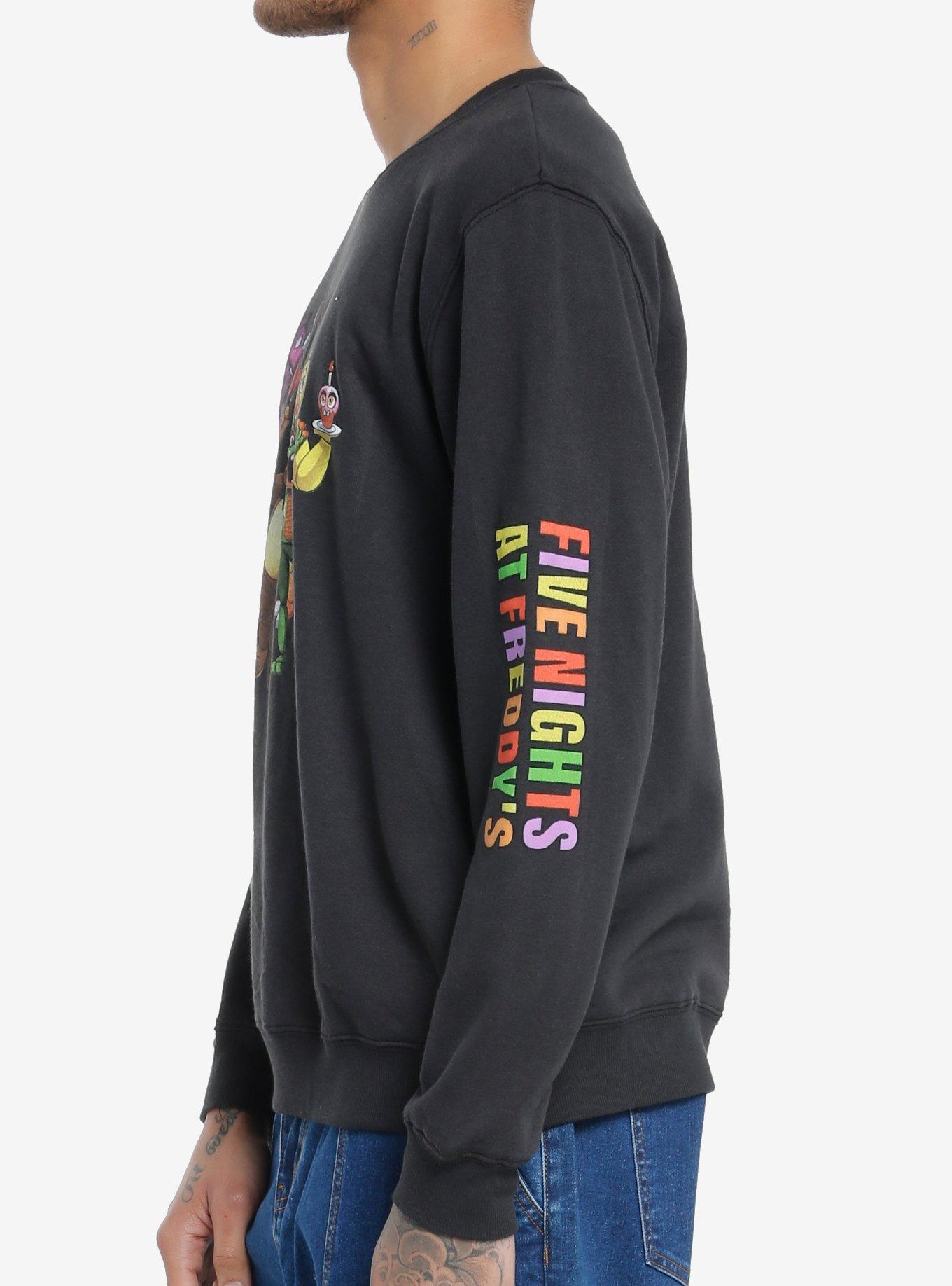 Five Nights At Freddy's Group Sweatshirt, BLACK, alternate